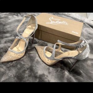 Twistissima Strass Strappy Red Sole Pump